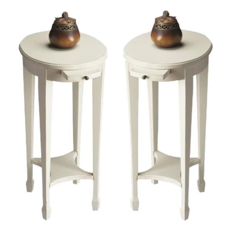 White Accent Tables
