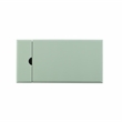 Home Square Butler Wood Accent Table with USB in Aqua Blue - Set of 2