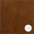 Home Square Round Wood End Table with Shelf in Hazelnut Brown - Set of 2