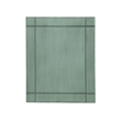 Home Square Classic Wood Side Table in Teal Blue Finish - Set of 2