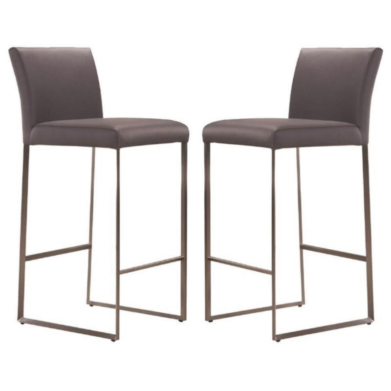 Home Square Faux Leather 26