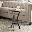 Home Square Armand Martini Table in Light Wood Finish - Set of 2