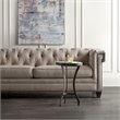 Home Square Armand Martini Table in Light Wood Finish - Set of 2