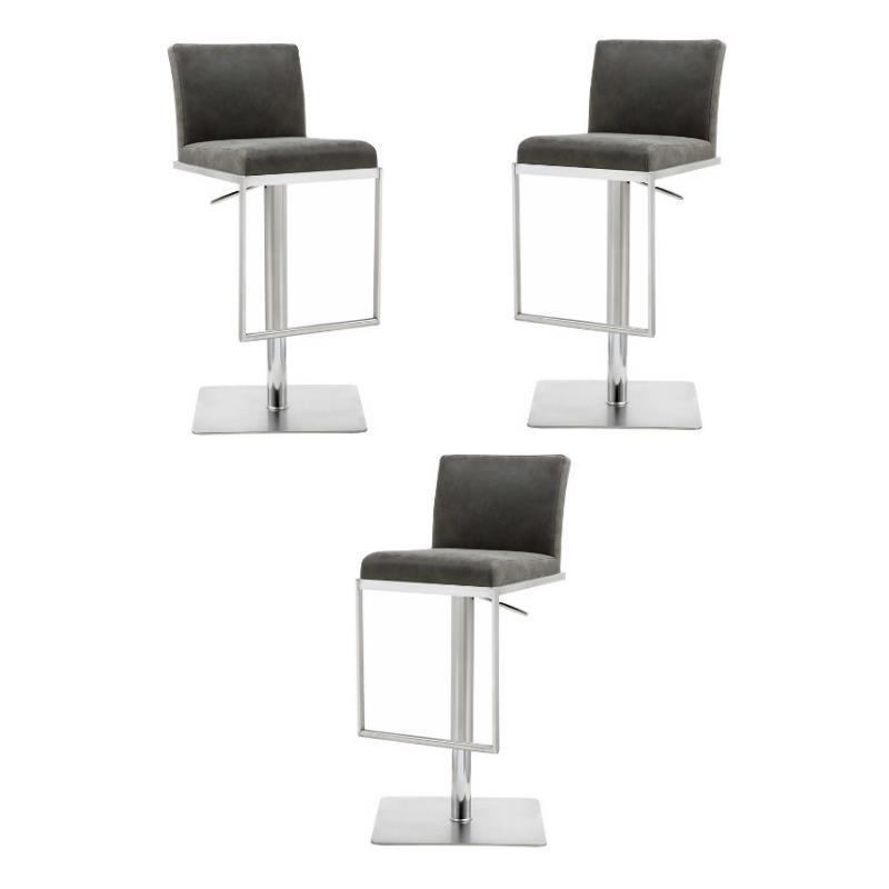 Square metal bar online stools