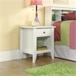Home Square Creek Nightstand in Soft White Finish - Set of 2