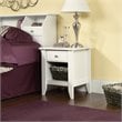 Home Square Creek Nightstand in Soft White Finish - Set of 2