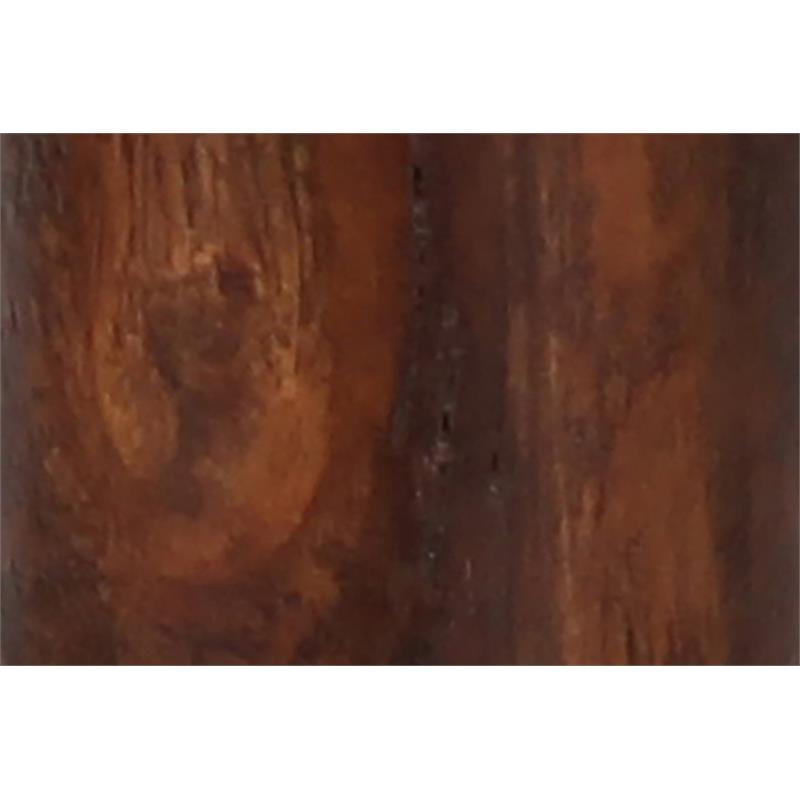 Home Square Solid Acacia Wood End Table in Brown Finish - Set of 2