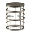 Home Square 3-Piece Set with 2 Chairside Tables and Coffee Table in Gray