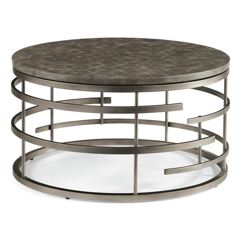 Home Square 3-Piece Set with 2 Chairside Tables and Coffee Table in Gray
