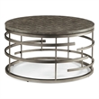 Home Square 3-Piece Set with 2 Chairside Tables and Coffee Table in Gray