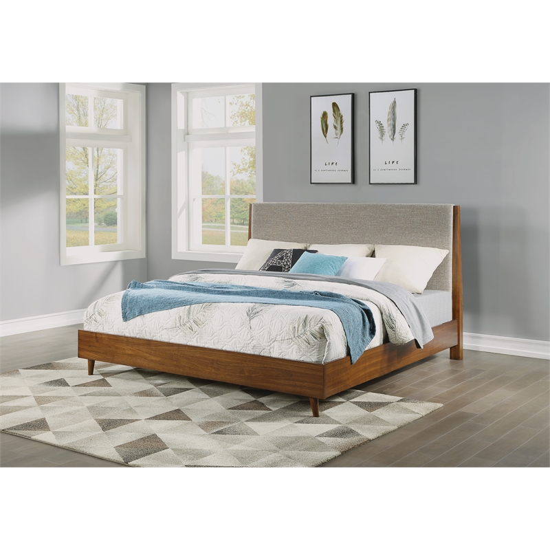 Home Square 4-Piece Set with 2 Nightstands & Dresser & King Bed