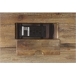 Home Square 3-Piece Set with Console and 2 Stools in Light Brown