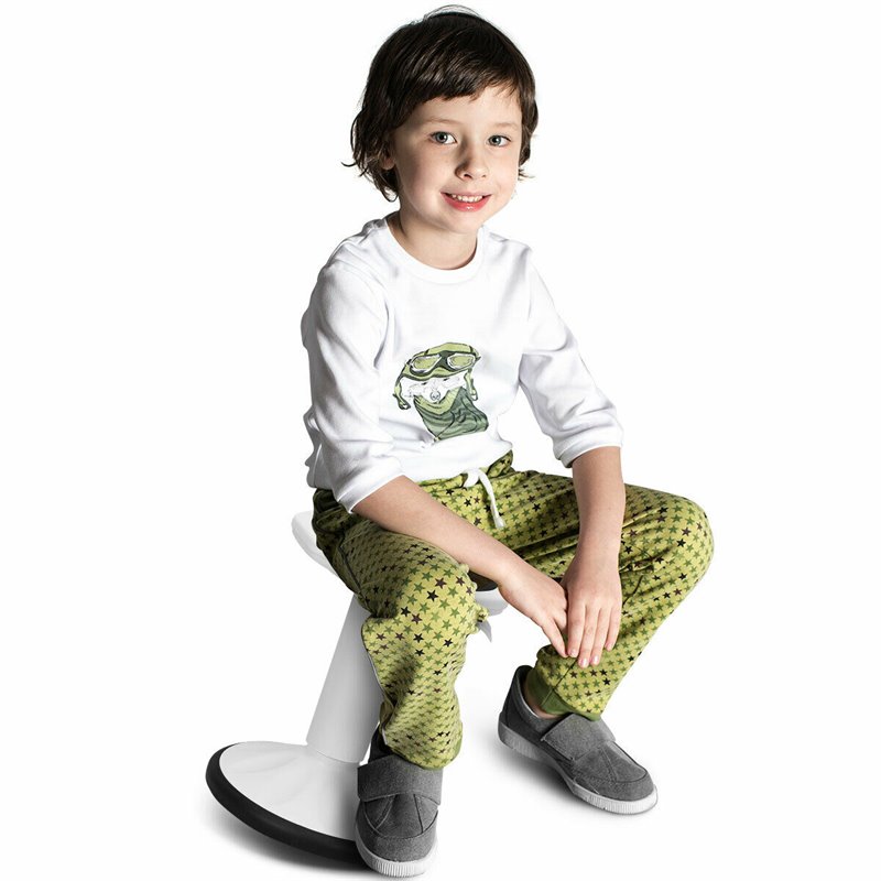 Home Square Contemporary Plastic Bar Stool in White Finish - Set of 2