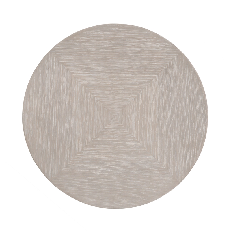 Home Square District Wood Large End Table in Natural Gray - Set of 2