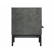 Home Square Ascher Bedside Table in Nantucket Gray - Set of 2