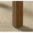 Home Square Durable Pine Wood End Table in Natural - Set of 2
