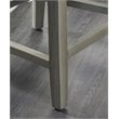 Home Square Wicker Patio Barstool in Kubu Gray Finish - Set of 2