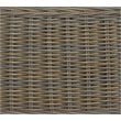 Home Square Wicker Patio Barstool in Kubu Gray Finish - Set of 2