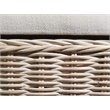 Home Square Rattan Counterstool in White Wash Finish - Set of 2
