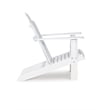 Home Square 3-Piece Set with Outdoor Side Table and 2 Chairs in White