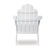 Home Square 3-Piece Set with Outdoor Side Table and 2 Chairs in White