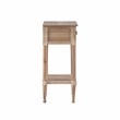Home Square Wood Accent Starfish Coastal Side Table in Natural - Set of 2