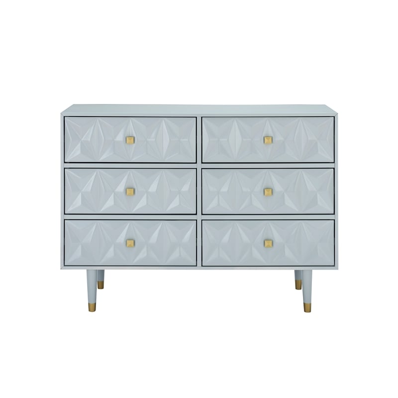 Home Square 4-Piece Set with 2 Nightstands & Dresser & 5 Drawer Chest