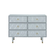 Home Square 4-Piece Set with 2 Nightstands & Dresser & 5 Drawer Chest