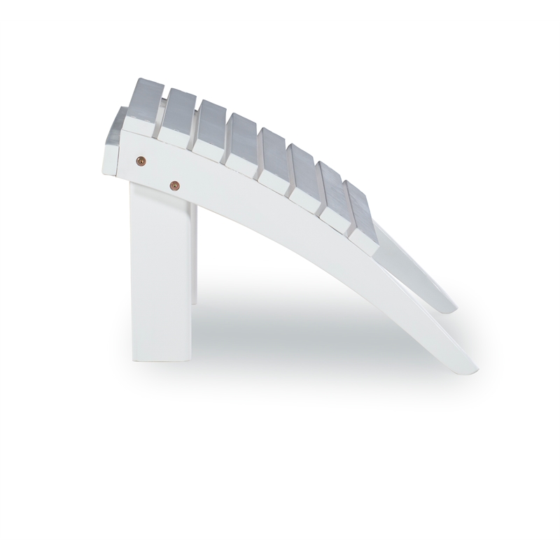 Home Square 5-Piece Set with Side Table & 2 Chairs & 2 Ottoman