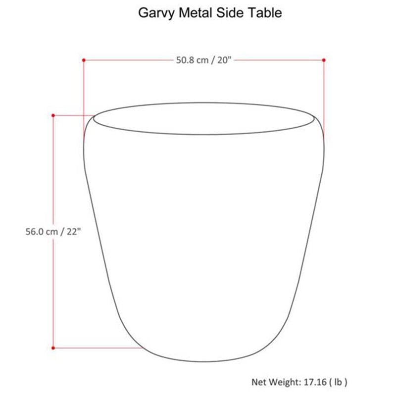 Home Square 2-Piece Set with Coffee Table and Side Table in Rustic Bronze