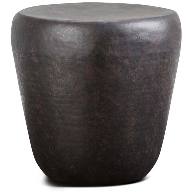 Home Square 3-Piece Set with Coffee Table and 2 Side Tables in Rustic Bronze