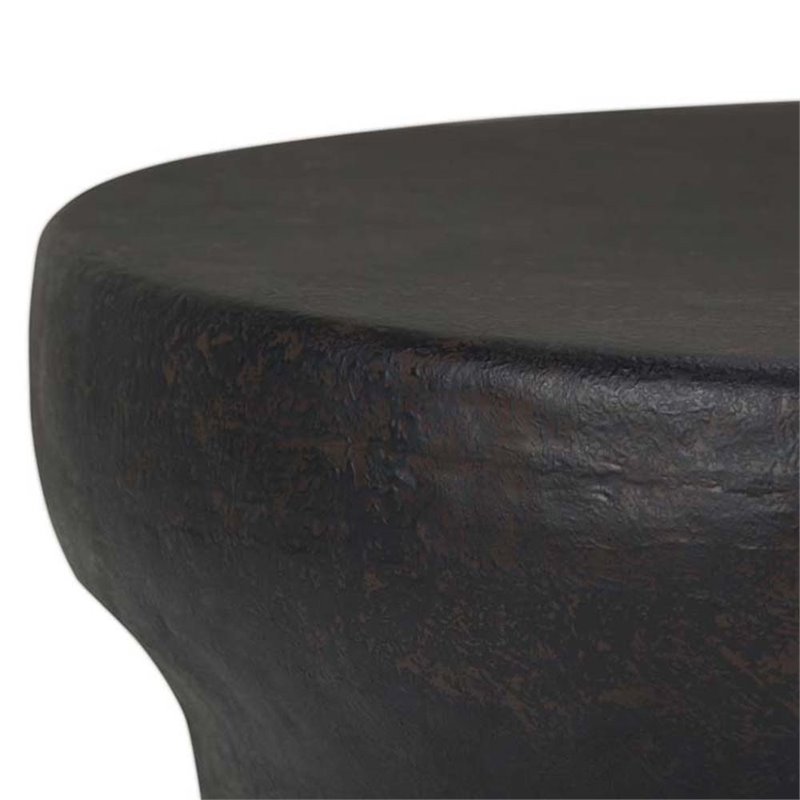 Home Square 3-Piece Set with Coffee Table and 2 Side Tables in Rustic Bronze