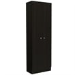 Home Square 2-Piece Set with Two-Door Pantry Cabinet and Microwave Cabinet