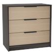 Home Square 2-Piece Set with 3 Drawers Dresser and 5 Drawer Dresser