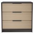 Home Square 2-Piece Set with 3 Drawers Dresser and 5 Drawer Dresser