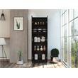 Home Square 2-Piece Set with Two-Door Pantry Cabinet & Wall Cabinet