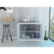 Home Square 2-Piece Set with Utility Sink with Cabinet and High Pantry Cabinet
