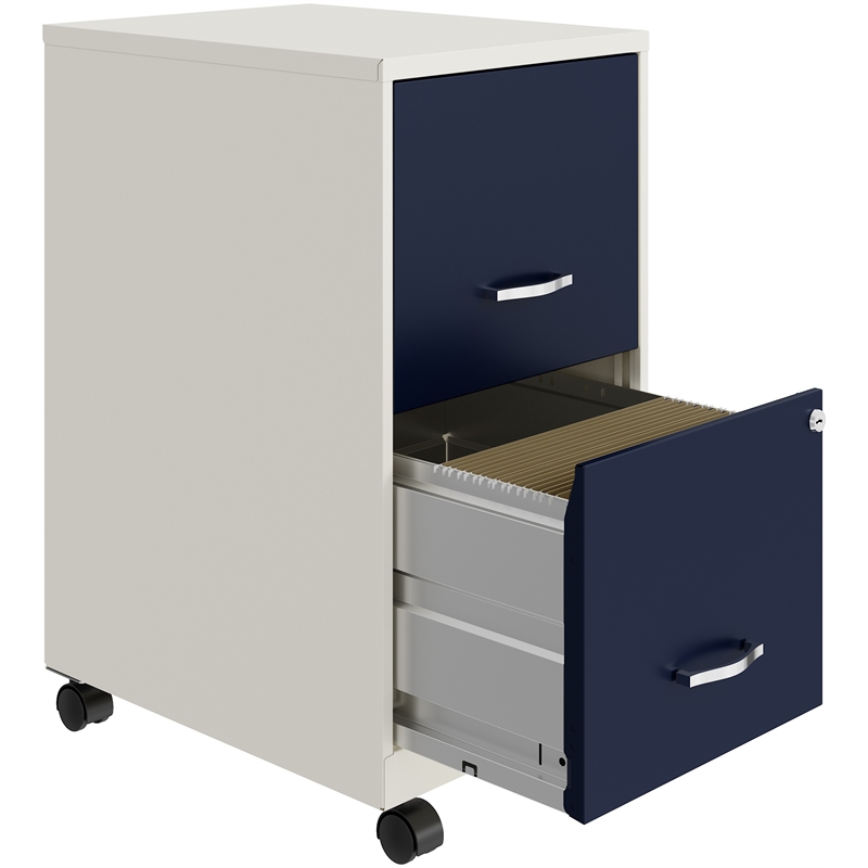 Home Square 2-Piece Set with Mobile Desk & 18