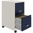 Home Square 2-Piece Set with Mobile Desk & 18