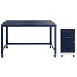 Home Square 2-Piece Set with Mobile Desk & 18