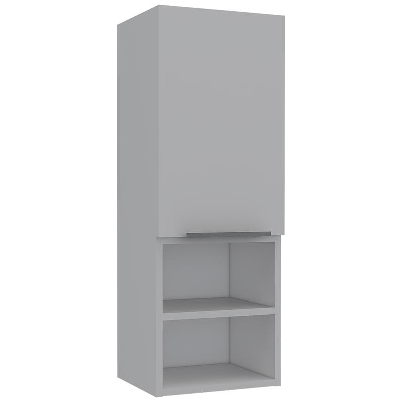 Home Square 2-Piece Set with Linen Bathroom Cabinet and Medicine Cabinet
