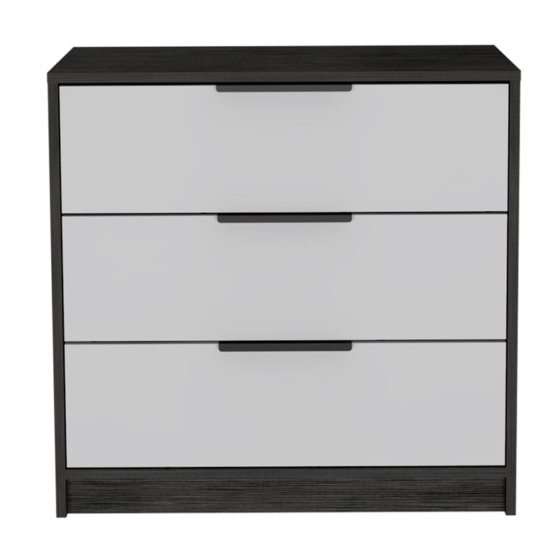 Home Square 2-Piece Set with Four Drawer Dresser and 3 Drawers Dresser