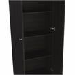 Home Square 2-Piece Set with Pantry Cabinet and Wood Cala Kitchen Island