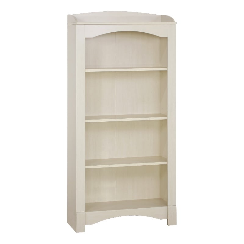Home Square 2-Piece Set with 4-Shelf Bookcase and Hall Tree Shoe Bench