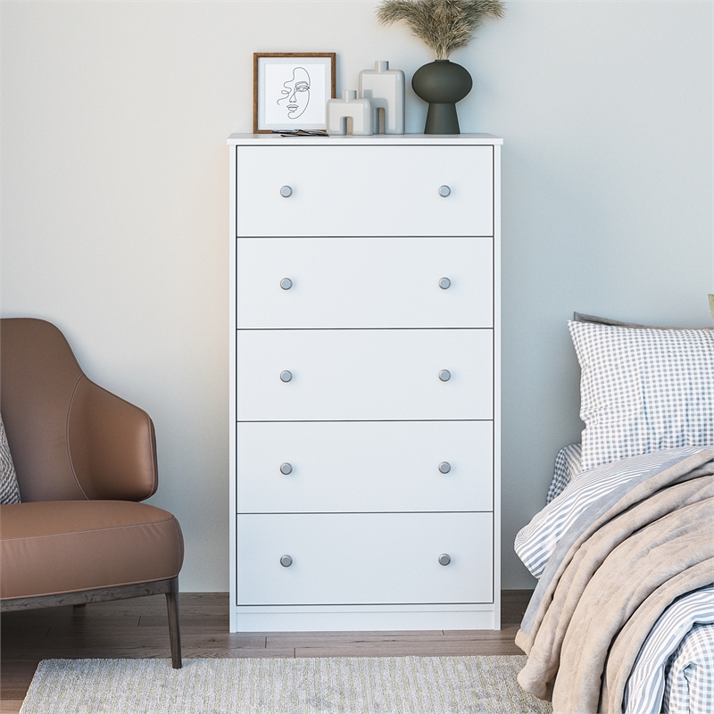 White nightstands and outlet dresser