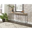 Home Square 2-Piece Set with Round Coffee Table and Sofa Console Table