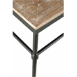 Home Square 2-Piece Set with Round Coffee Table and Sofa Console Table
