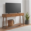 Home Square 4-Piece Set with Coffee Table & 2 End Tables & Console Table