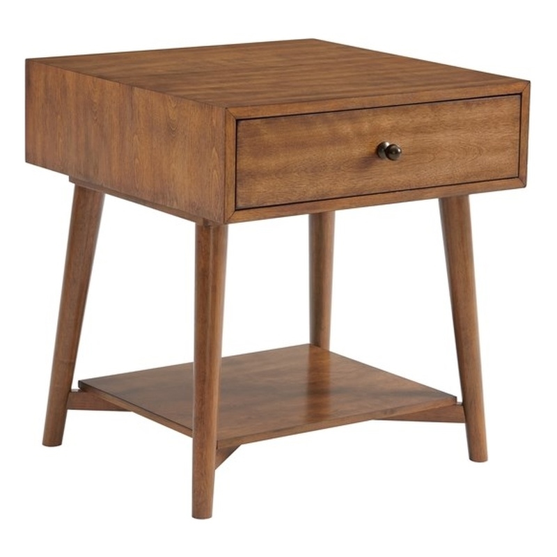 Home Square 4-Piece Set with Coffee Table & 2 End Tables & Console Table