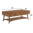 Home Square 4-Piece Set with Coffee Table & 2 End Tables & Console Table